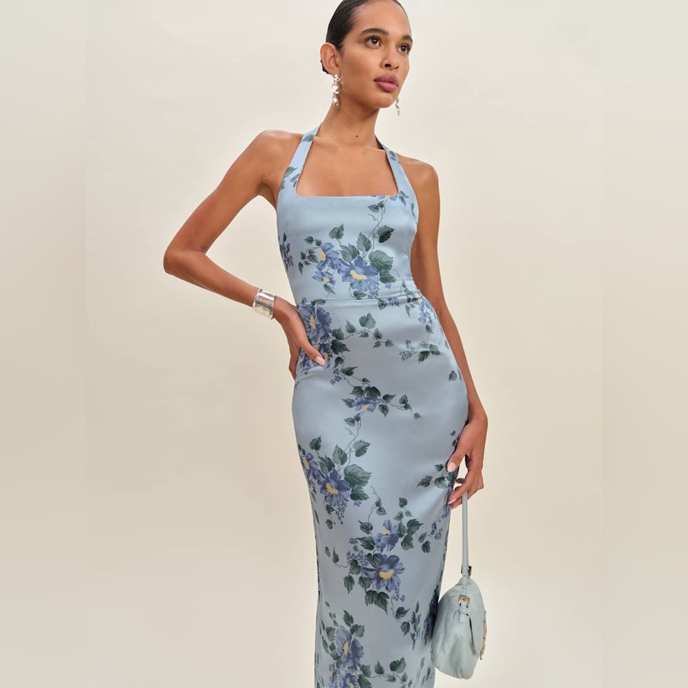 NWT Reformation Ivan Silk Dress